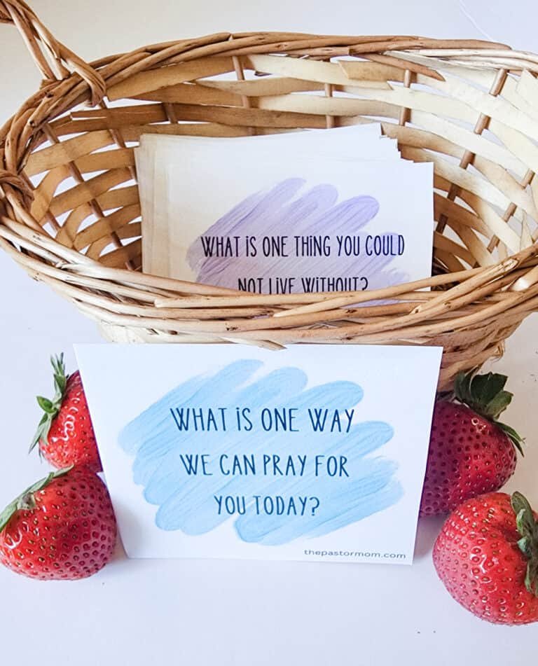 54 Fun Dinner Questions for Families The Pastor Mom